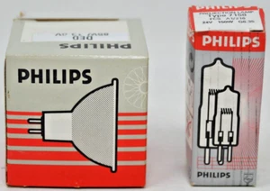 Lots Of 2 Philips Projection lamp Projection Lamp Type 7158 Halogen Light - Picture 1 of 3