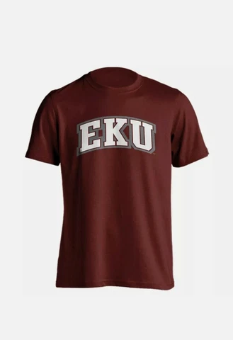 Eastern Kentucky University EKU Colonels Adult Large Short Sleeve T-Shirt *BB Cover