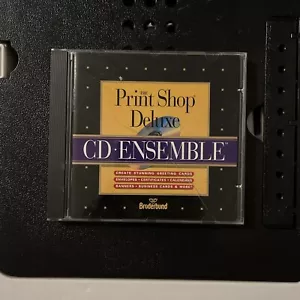 The Print Shop Deluxe CD Ensemble Brøderbund Software For Vintage Computers - Picture 1 of 4