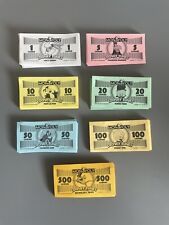 Looney Tunes Monopoly 1999 Replacement Money - All Bills Included