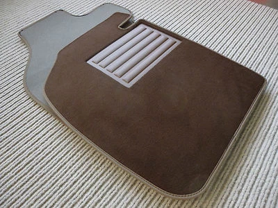 $$$ Lengenfelder Floor Mats to fit Porsche 911 Coupe + Velour Brown + NEW - Image 1 of 4