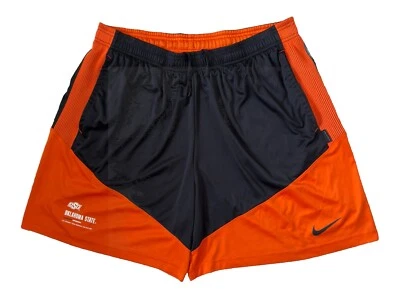 Nike Oklahoma State Cowboys Football Shorts On Field Men’s 2XL Drawstring Pocket - Image 1 of 4