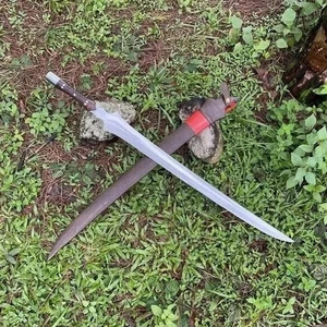 Custom Handmade Carbon Steel Display Blade | Viking-Inspired Gift for Him - Picture 1 of 10