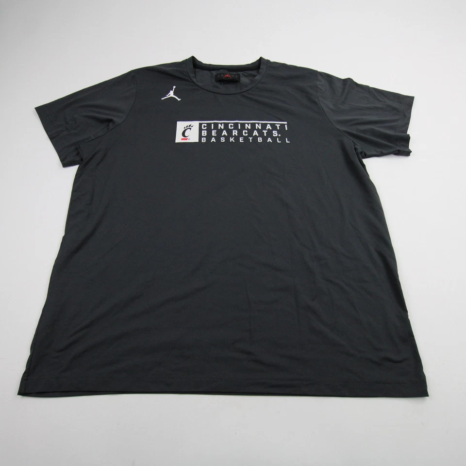Cincinnati Bearcats Air Jordan Short Sleeve Shirt Men's Dark Gray Used - Image 1 of 1