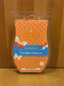 SCENTSY 17 fl. oz. Wax Brick Bar Scents PINK APPLE & NECTARINE - New In Package - Picture 1 of 7