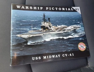 Kriegsschiff Bild #41 USS Midway CV-41 USN MARINE BUCH FLUGZEUGTRÄGER - Bild 1 von 3