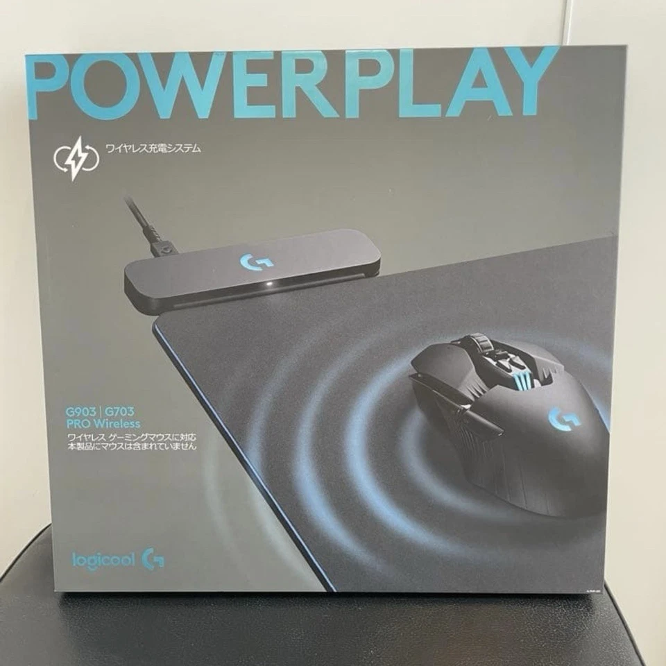 Logitech POWERPLAY G PMP 001 Gaming Mouse Pad Wireless Charging With Box New - Image 1 of 4