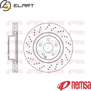 2x BRAKE DISC 61032.10 FOR MERCEDES-BENZ S-CLASS M272.974/965/975 M276 3.5L 6cyl - Picture 1 of 8