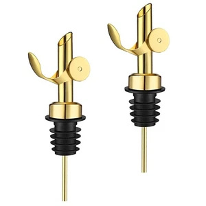 2 Pcs Pour The Wine Utensil Oil Spout for Olive Dispenser Spouts Bottle - Picture 1 of 12