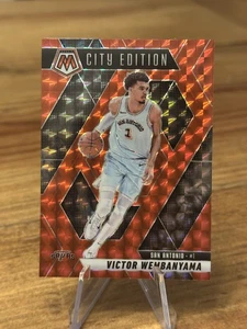 Mosaico Panini 2024-25 - Edición City Victor Wembanyama #288 Red Prizm - Imagen 1 de 2