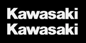 Kawasaki (Set Of 2) Vinyl Decal Window Truck Sticker Laptop Motorcycle - Bild 1 von 3