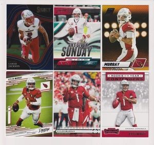 SIX CARD KYLER MURRAY LOT - ARIZONA CARDINALS - Picture 1 of 1