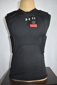 Under Armour Adults' Gameday Armour Pro 5-Pad Top Base Layer McDavid HEX Padding - Picture 1 of 5