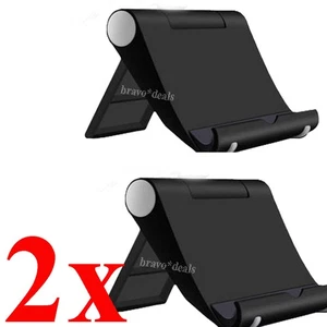 2 Stk Tablet PC Handy Tisch Halter Halterung Ständer für iPad iPhone Samsung DHL - Bild 1 von 8