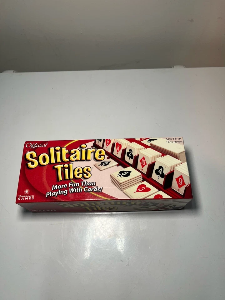 Juego Oficial de Azulejos Solitario 2002 Juegos de Movimiento Ganador NUEVO PRECINTADO 1 o 2 Jugadores Foto 1 de 4