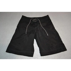 23025 REI Swimming Cargo Shorts Black Polyester Blend Size Small Boys - Picture 1 of 7