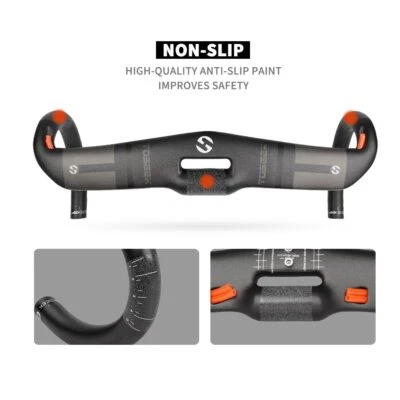 Cable interior completo de fibra de carbono para manillar de bicicleta de carretera 400/420/440 mm Foto 1 de 4