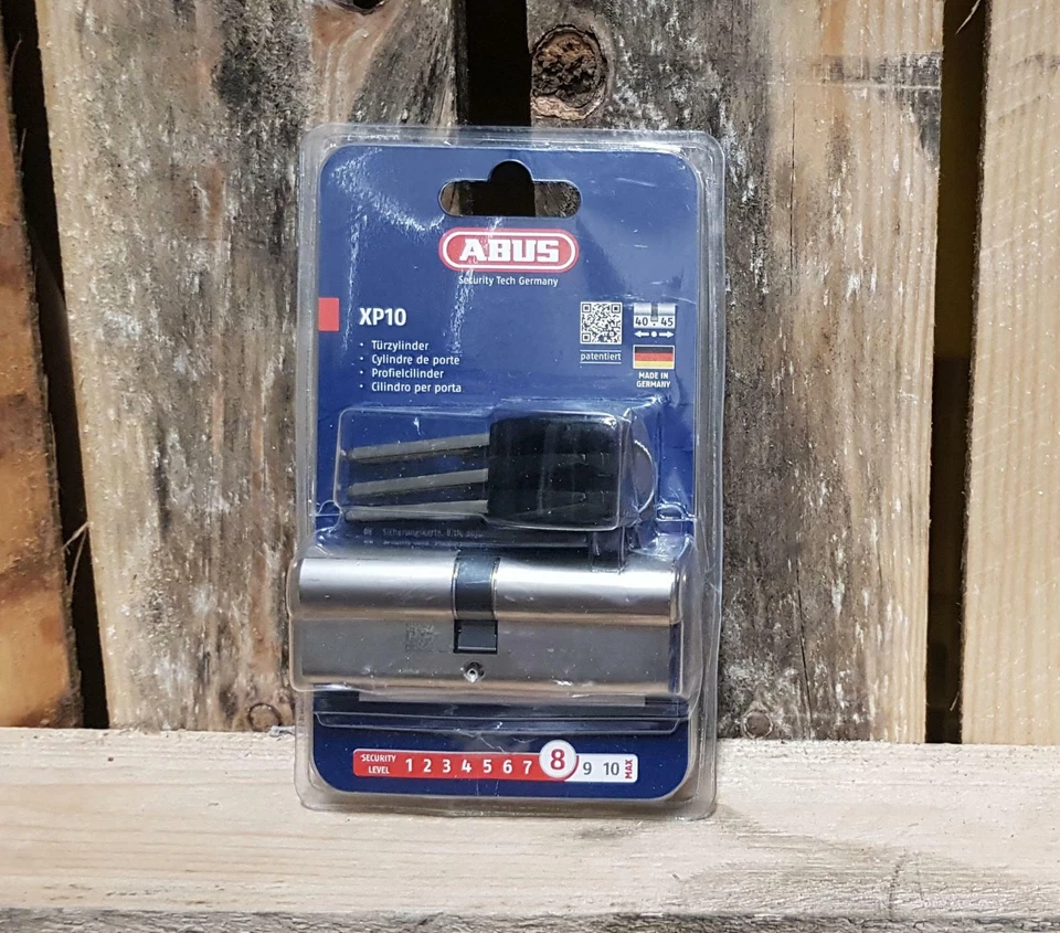 ABUS  Profilzylinder XP10NM 40/45 mm Abus, mit Sicherungskarte - Bild 1 von 1