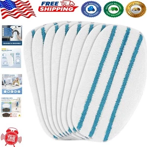 Eco-Friendly Steam Mop Pads - 8-Pack Compatible with New Pursteam Version - Picture 1 of 11