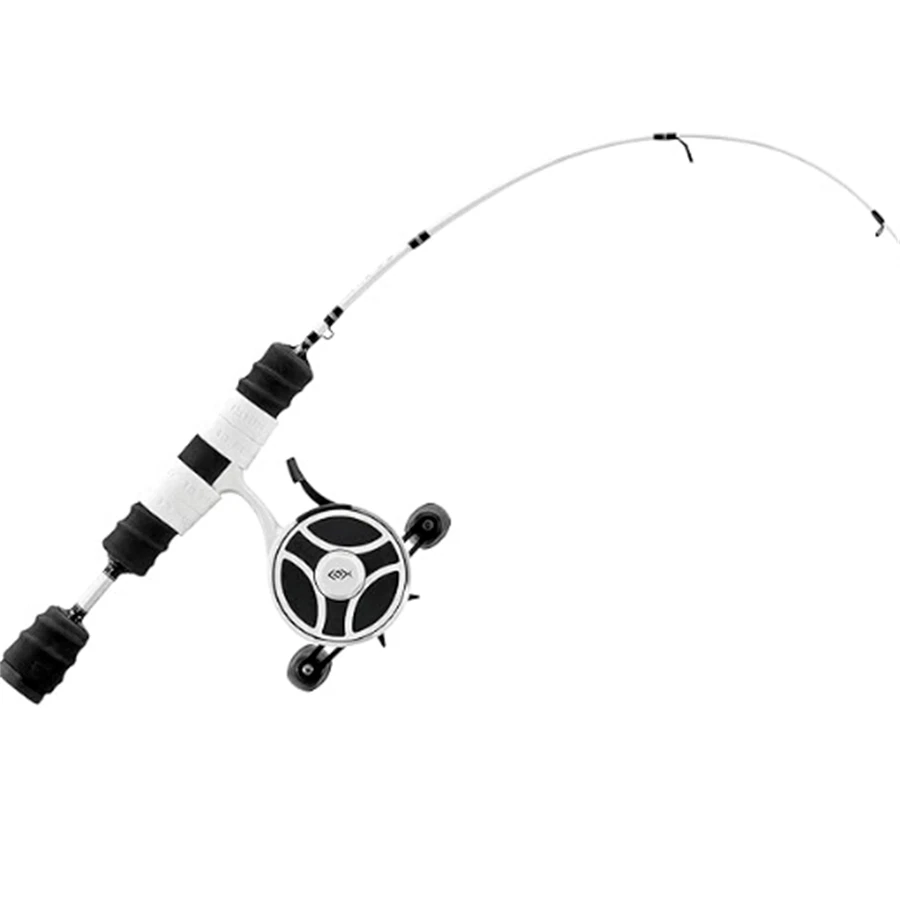 13 FISHING - FreeFall Ghost / Fate V3 - Inline Ice Fishing Combos - Left Hand - Image 1 of 4