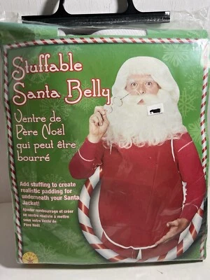 Fillable Santa Belly Stuffable Santa Claus Belly Rubies - Image 1 of 4