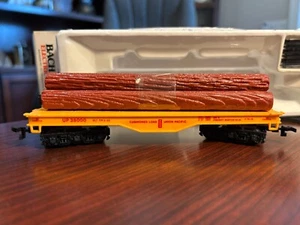 Bachmann HO Scale # 43 1003 1 Union Pacific Flat car w/Logs 38000 - top gebraucht - Bild 1 von 6