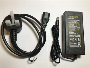 48 V 2 A 2000 mA AC-DC Schaltadapter Desktop Netzteil 5,5 mm x 2,1 mm/2,5 mm - Bild 1 von 5