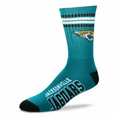 NFL Jacksonville Jaguars Socken 4-Stripe Deuce Socks For Bare Feet Socks