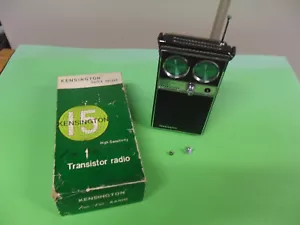 Kensington de Luxe Transistorradio USA Radio - Bild 1 von 1