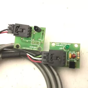 Set of 2 Web Technology WB94826 & WB94823 LSC-1 Boards, SA4500058 Cables - Picture 1 of 4