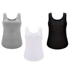 Womens Sleeveless Gym Sport for Top Side Mesh Quick Dry Running Workout Ves