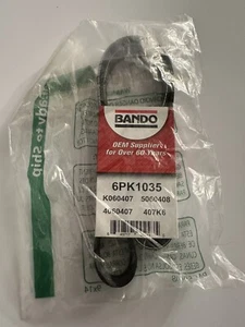 Serpentine Belt fits 1996 Volkswagen Cabrio,Golf,Jetta,Passat  BANDO - Picture 1 of 4