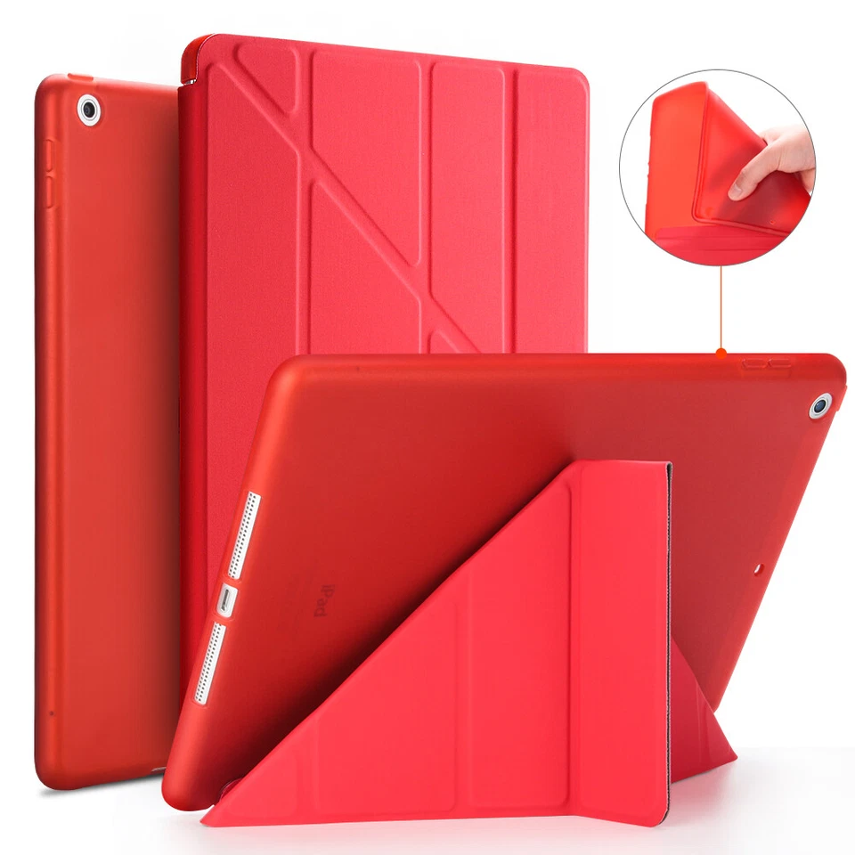 PU Leather Smart Case Stand Cover For iPad Air 4 10.9 9th 8th 7th 10.2 10.5 9.7 - Image 1 of 4