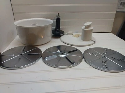 NuTone Built-In Food Center Salad Maker Slicer Grater Bowl Switch Attachment - Image 1 of 4