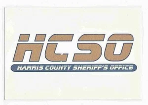 Harris County Sheriff's Office, Texas - Temporary Tattoo - Picture 1 of 3