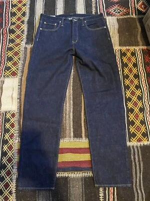 Best Made Co. Selvage Denim Dark Blue Mens Size 35 Made In USA - Imagem 1 de 4