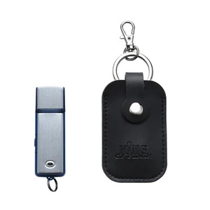 King of Flash Black USB Flash Drive Portable Travel Memory Stick Shuttle Case - Picture 1 of 7