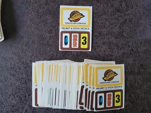(1) 1979-80 Topps Hockey Sticker Vancouver Canucks - Quantity Available - Picture 1 of 3