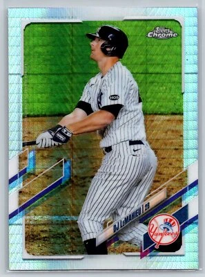 2021 Topps Chrome Prism Refractor DJ LeMahieu #105 - Image 1 of 2