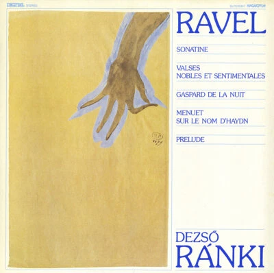 RANKI Piano RAVEL Sonatine Valses Gaspard Menuet Prelude HUNGAROTON SLPD-12317 Foto 1 de 3