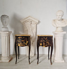 Antique Pair of Chinoiserie Nightstands