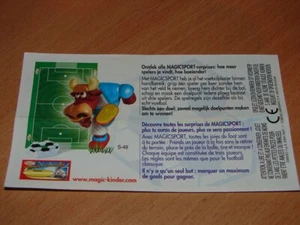 KINDER S49 S-49 MAGICSPORT BPZ BE BELGIUM BENELUX BNL - Photo 1/1