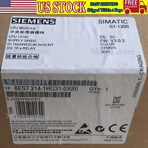 Nuevo Siemens 6ES7 214-1HG31-0XB0 SIMATIC S7-1200 CPU 1214C 6ES7214-1HG31-0XB0 - Imagen 1 de 3