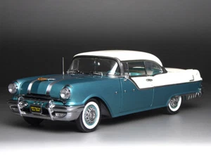 Pontiac Star Chief Sun Star 1:18 techo rígido blanco niebla verde valle 1955 (H5047) - Imagen 1 de 11