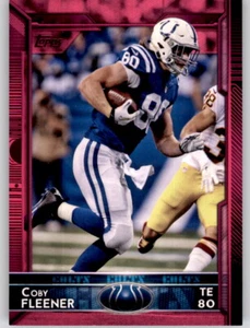 2015 Topps Pink Holo Coby Fleener #d /499 NFL Parallel PWE Insert Colts #171 - Picture 1 of 2