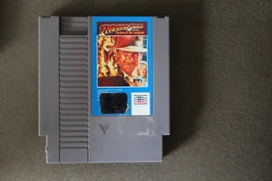 Indiana Jones temple of Doom  NES vintage authentic Nintendo Game  - Picture 1 of 2