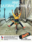 Publicité Advertising 107  1984  barre chocolatée Mars Jeux Olympiques