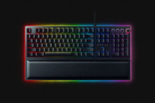 Razer Huntsman Elite Gaming Keyboard Opto-Mechanical Purple Switches US ISO - Immagine 1 di 1