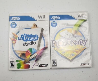 2 juegos Nintendo Wii uDraw Pictionary y uDraw Studio  Foto 1 de 4