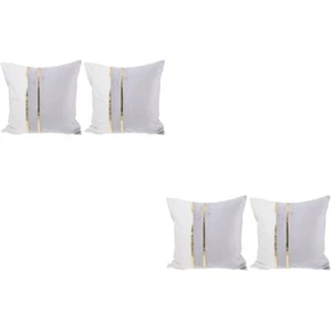 2Pcs Dekorative Kissenbezug Sofa Kissen Deckt Fundas Para Cojines Decorativos - Bild 1 von 12